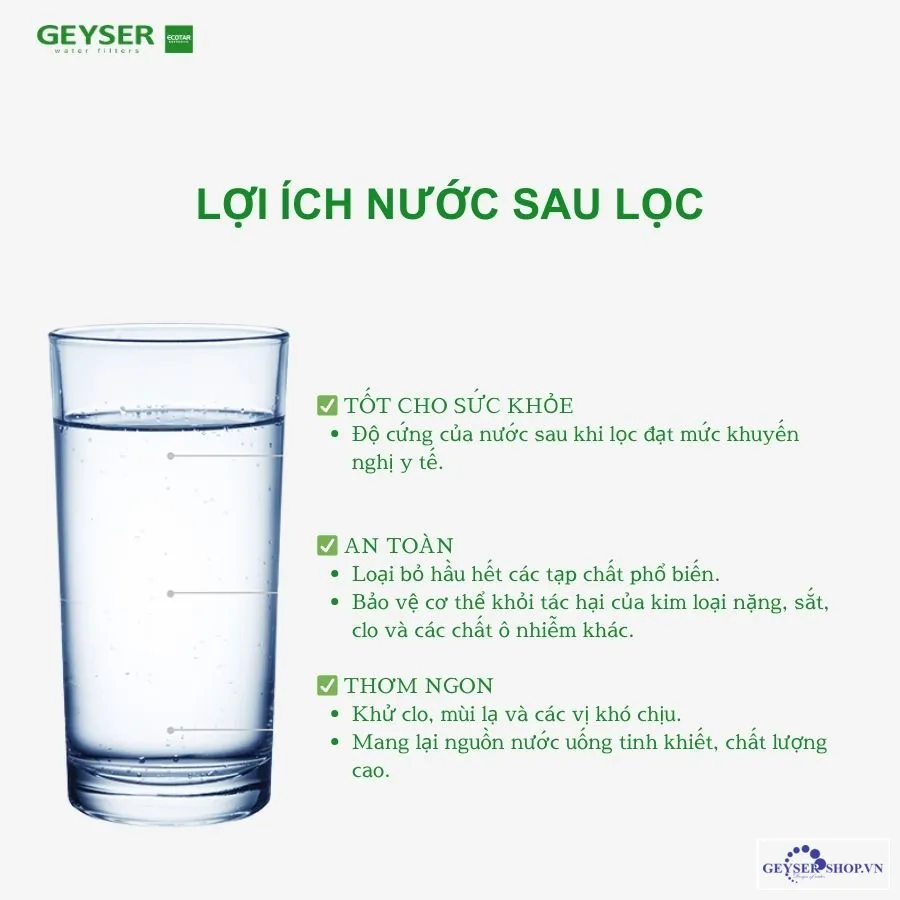 Máy lọc nước nano Geyser Ecotar Classic Soft 1