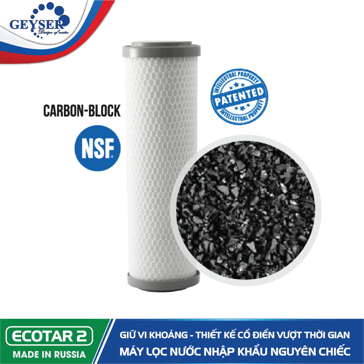 Lõi CBC Geyser Ecotar 2