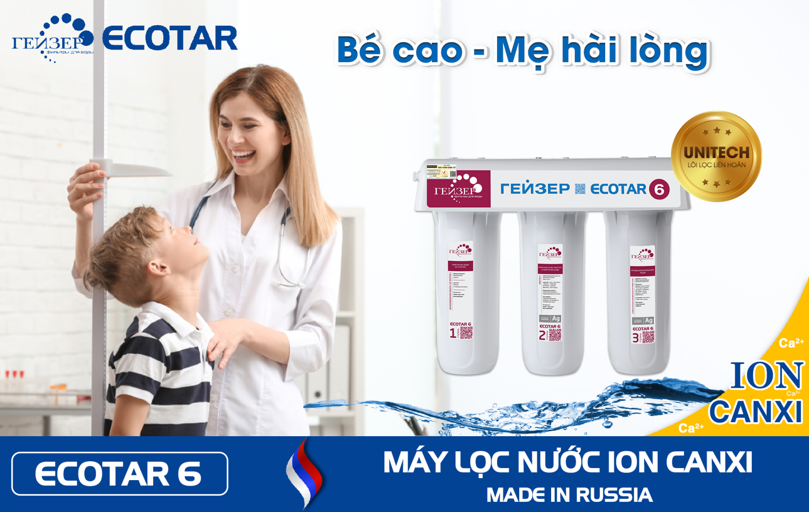 Ion Canxi đối với sự phát triển của trẻ nhỏ